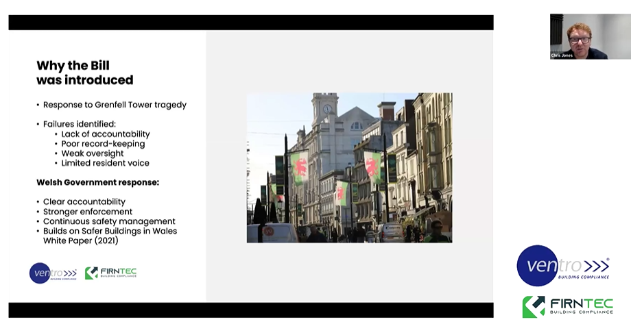 Ventro Firntec - Building Safety (Wales) Bill - June 2026 - Webinar Screenshot (2)