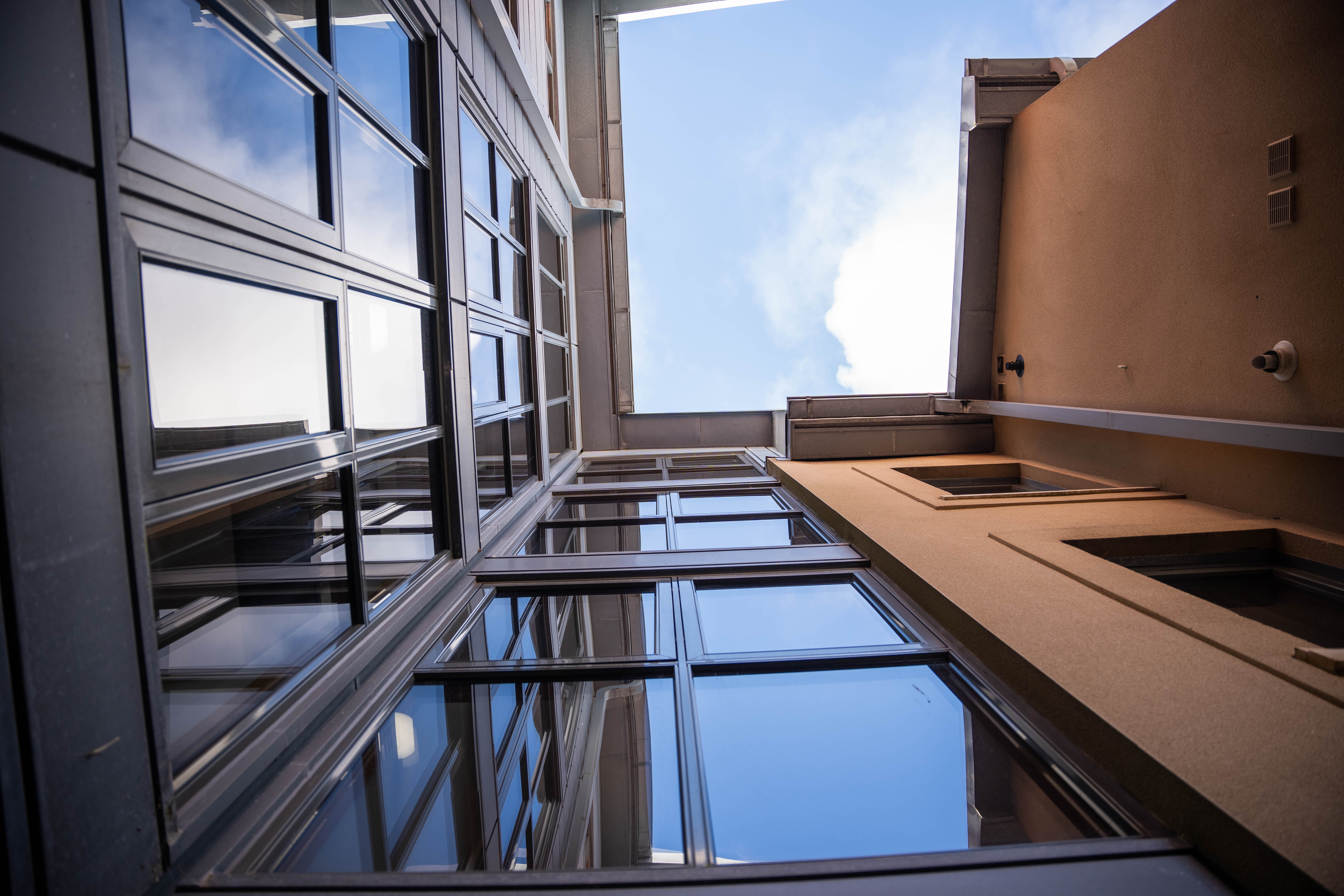 building-looking-up