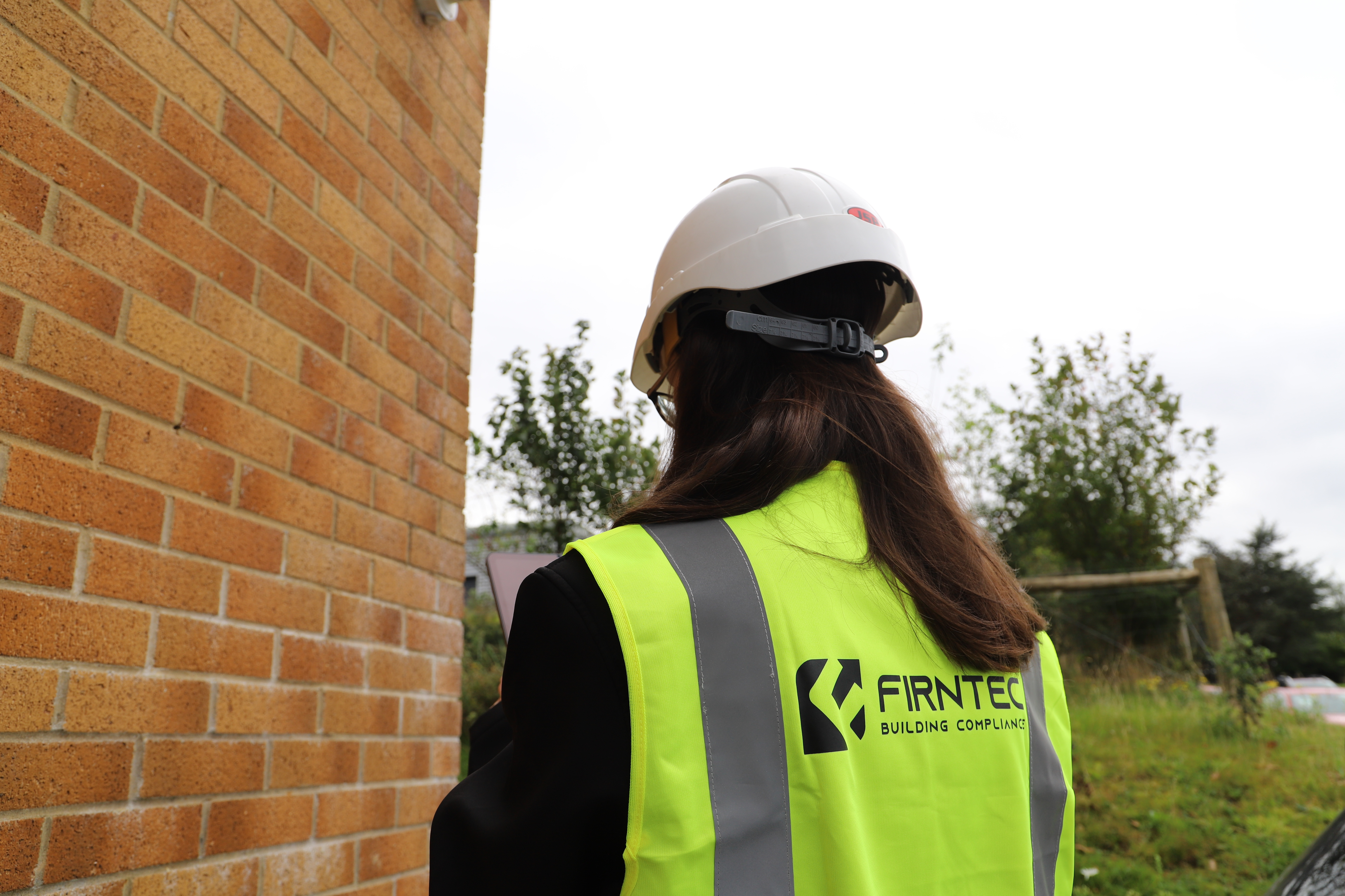 back-of head-surveying